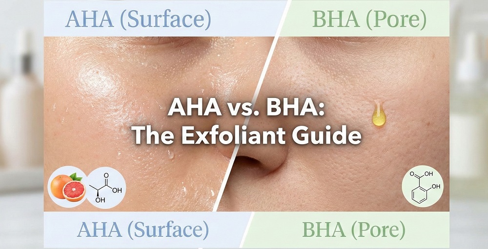 AHA vs. BHA: The Ultimate Beginner’s Guide to Chemical Exfoliation for Glowing Skin