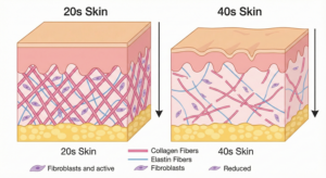 Anti-Aging Skincare Routine for 40s The Shift Why Your Skin Changes in Your 40s